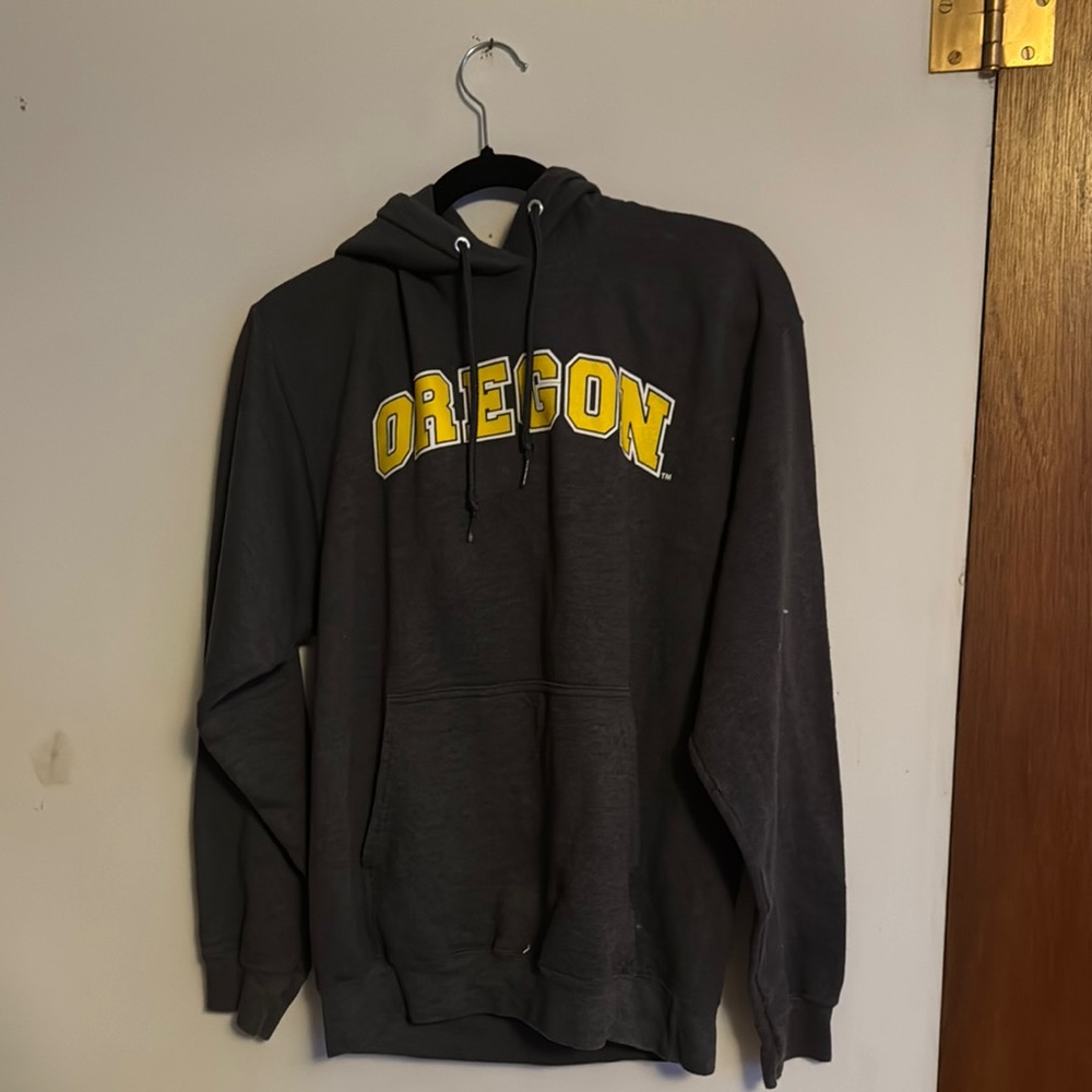 Oregon Gray Hoodie